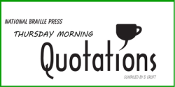 Thursday Morning Quotations book cover